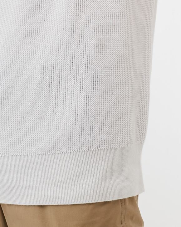 TEXTURED KNITTED T-SHIRT