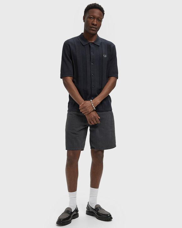TONAL VERTICAL STRIPE SHIRT