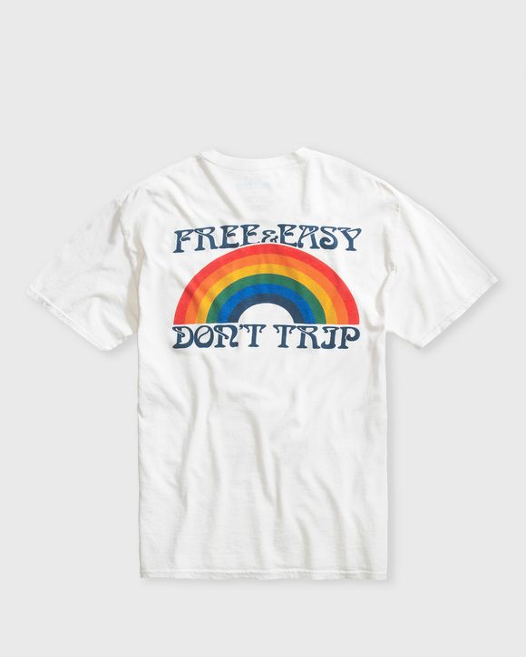 Don't Trip Rainbow Pocket Tee