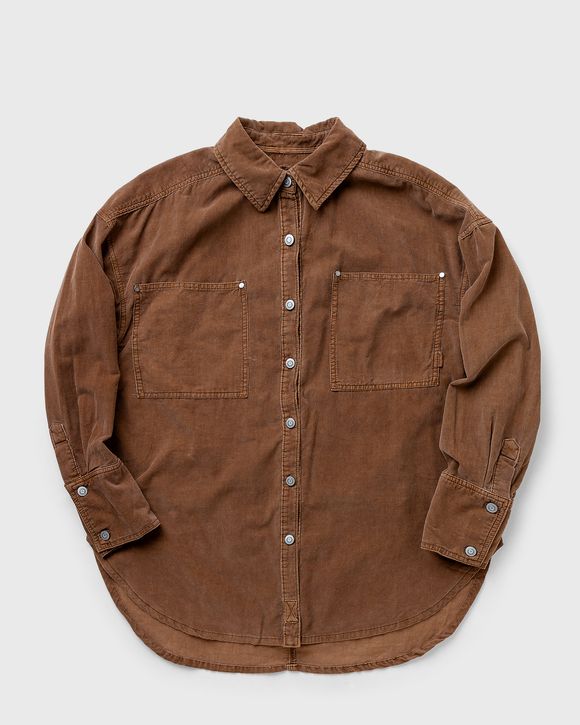 BABY CORD BUTTONDOWN WVN TOP