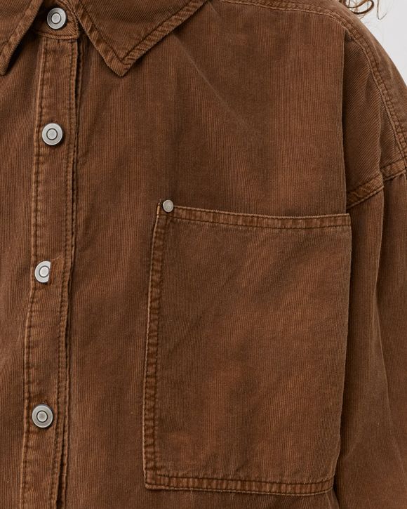 BABY CORD BUTTONDOWN WVN TOP