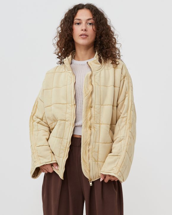 DOLMAN QUILTED KNIT JACKE