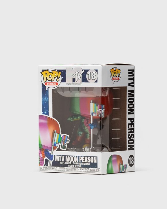 POP Ad Icons: MTV- Moon Person (Rainbow)