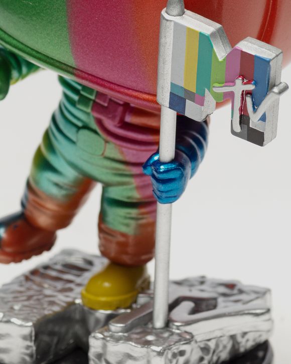 POP Ad Icons: MTV- Moon Person (Rainbow)