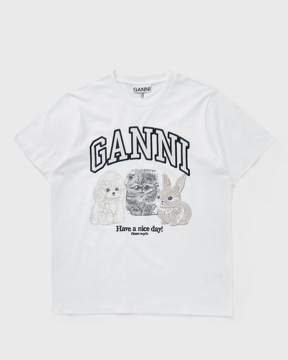 Basic Cotton Jersey Animals Relaxed Tee