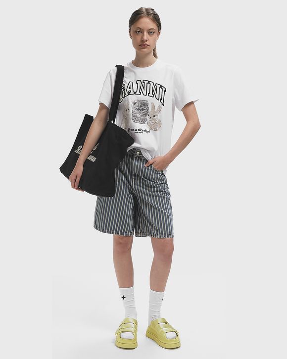 Basic Cotton Jersey Animals Relaxed Tee