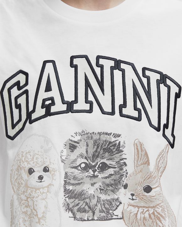 Basic Cotton Jersey Animals Relaxed Tee