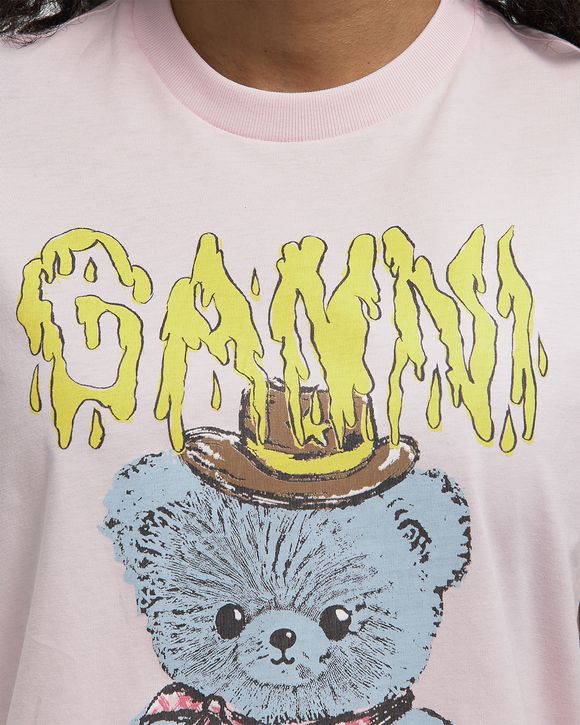 Basic cotton Jersey Tee Cowboy Bear Print