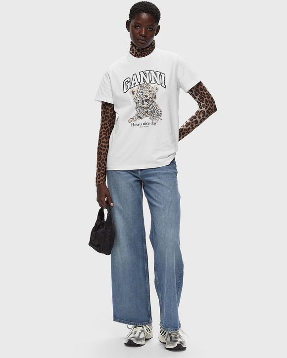Basic Jersey Leopard Relaxed Tee