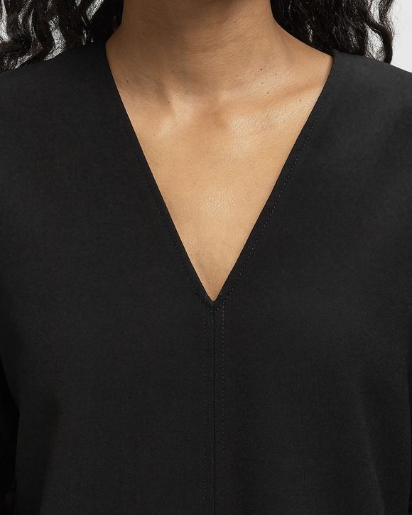 Bonded Crepe Boxy Mini Dress