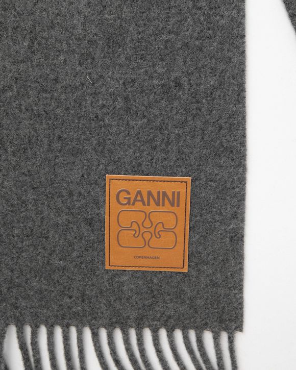 Double Face Wool Solid Scarf