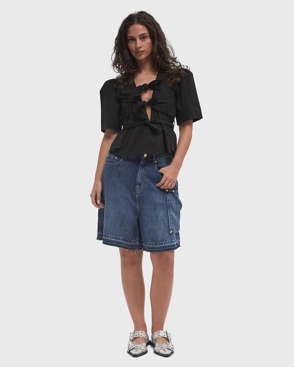 Light Denim Shorts