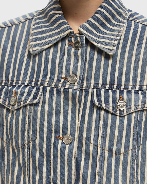 Light Stripe Denim Jacket