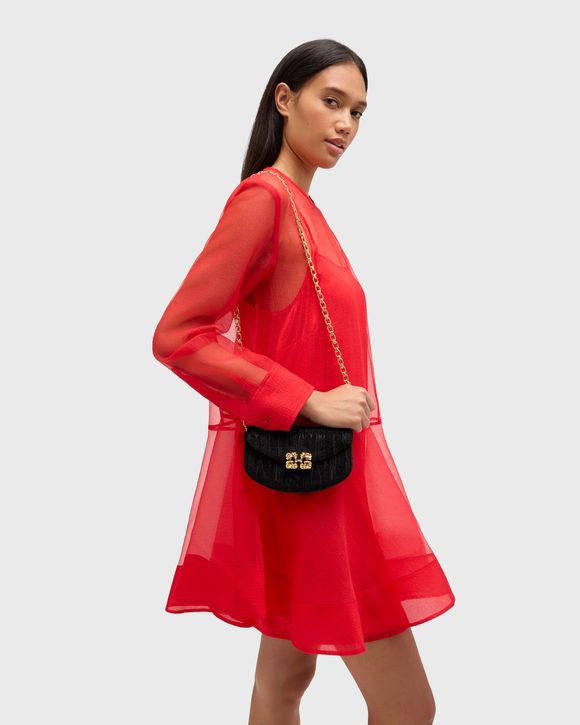 Lulu Wallet On Chain Velvet Moire