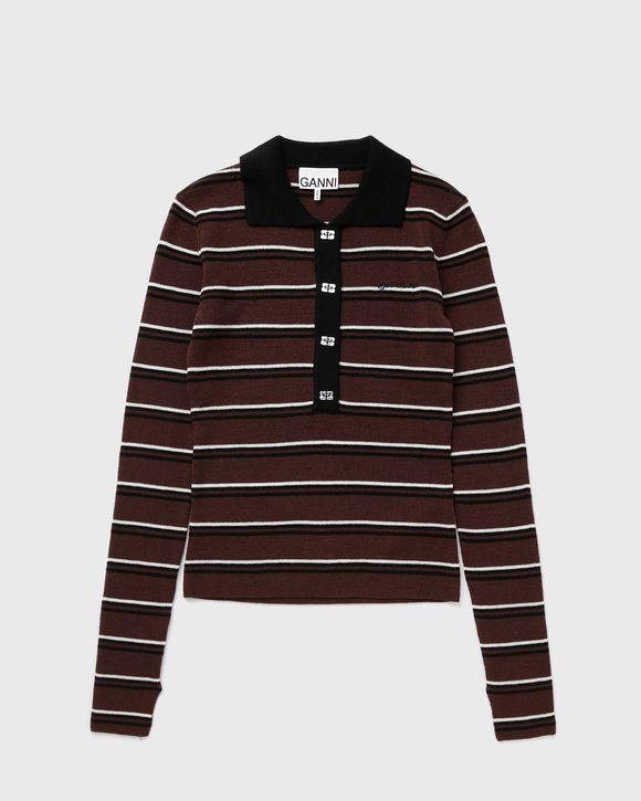 Mini Ribbed Merino Polo
