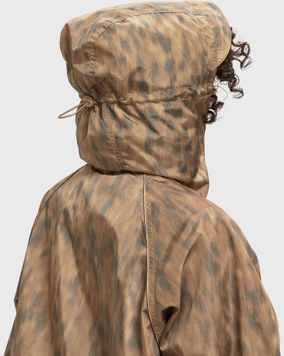 Printed Flyweight Nylon Hooded Jacket Printed