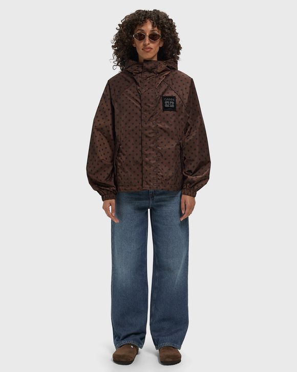 Printed Flyweight Nylon Jacket