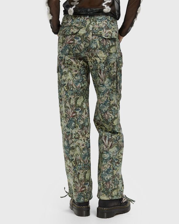 Printed Stretched Cotton Pants