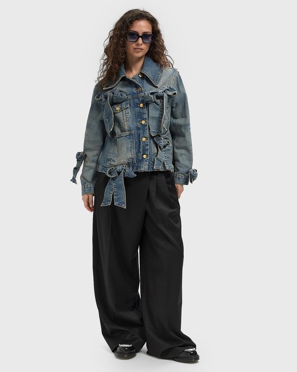 Tint Rigid Denim Bow Jacket