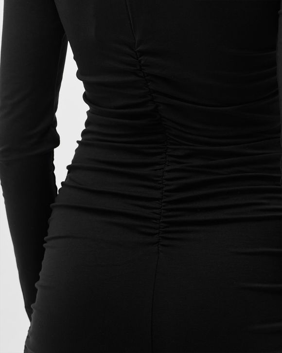 WMNS Fitted Highneck Mini Dress
