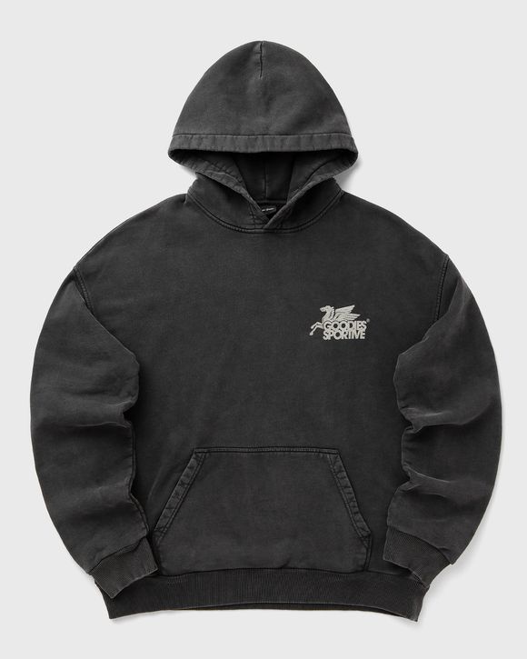 VINTAGE BLACK PEGASUS HOODIE