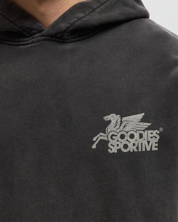 VINTAGE BLACK PEGASUS HOODIE