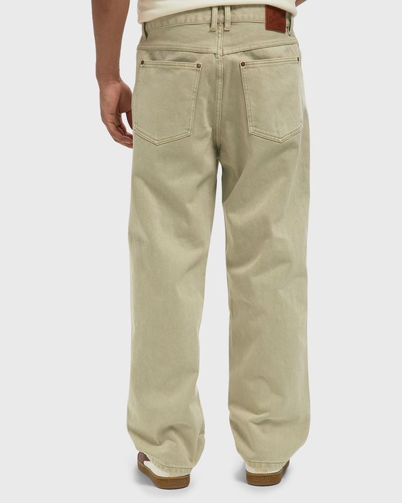 WIDE LEG KHAKI PANTS