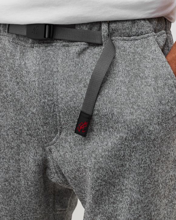 BONDING KNIT FLEECE NARROW RIB PANT