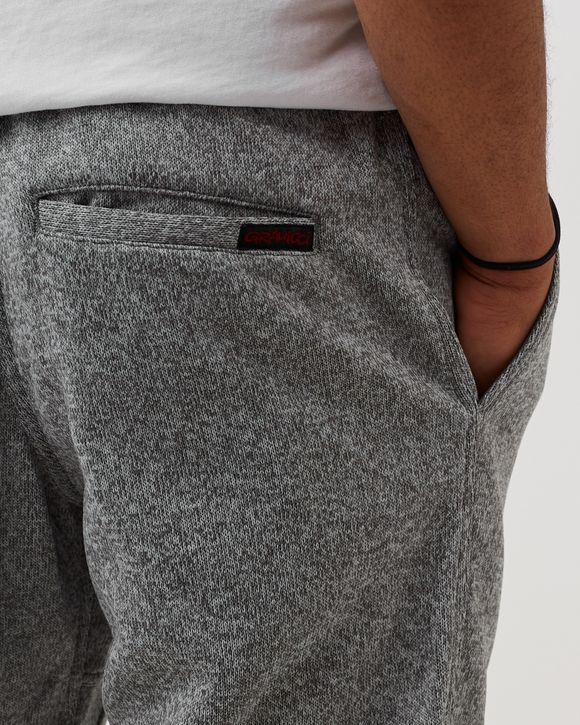 BONDING KNIT FLEECE NARROW RIB PANT