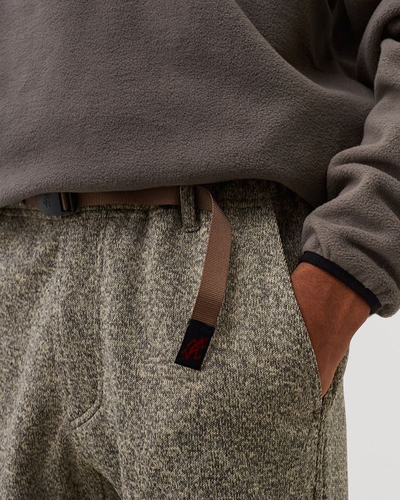 BONDING KNIT FLEECE NARROW RIB PANT