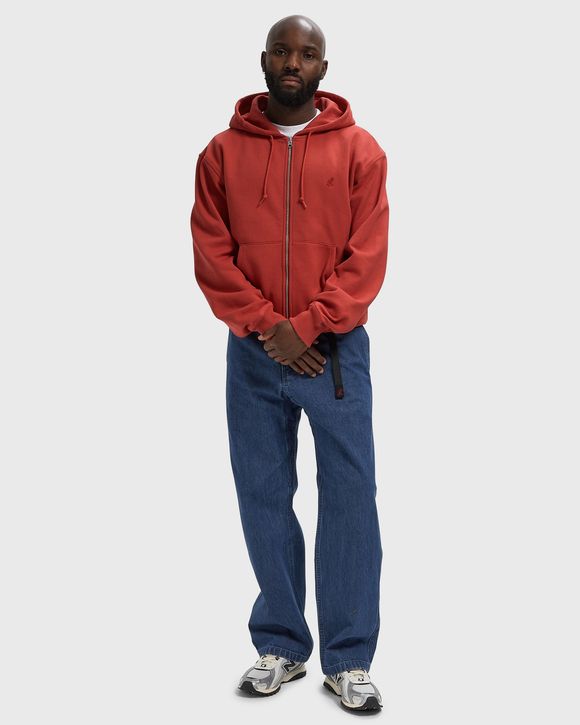 ONE POINT ZIP HOODED SWEATSHIRT
