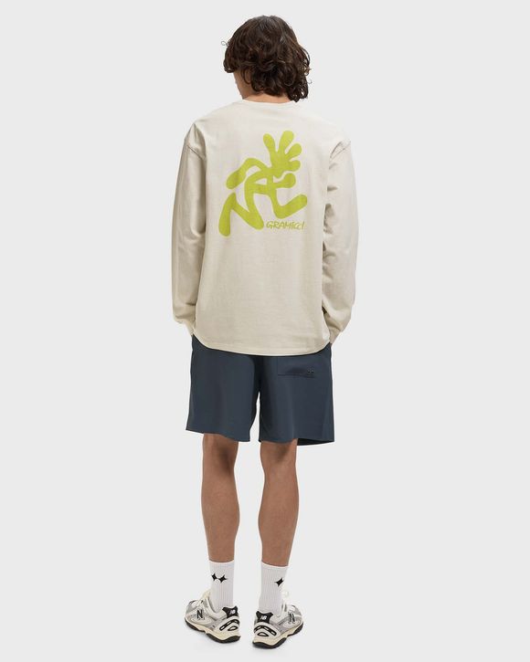 RUNNING MAN L/S TEE PIGMENT DYED
