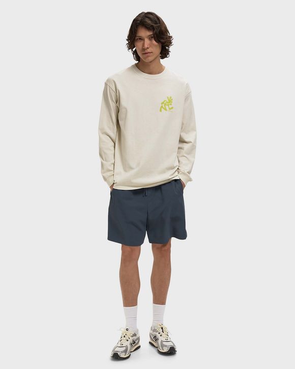 RUNNING MAN L/S TEE PIGMENT DYED