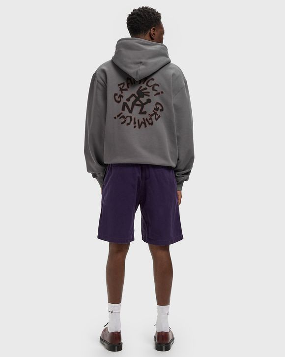 RUNNING MAN ZIP HOODED SWEATSHIRT