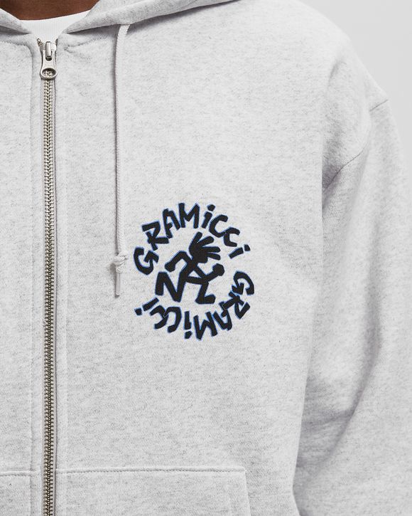 RUNNING MAN ZIP HOODED SWEATSHIRT