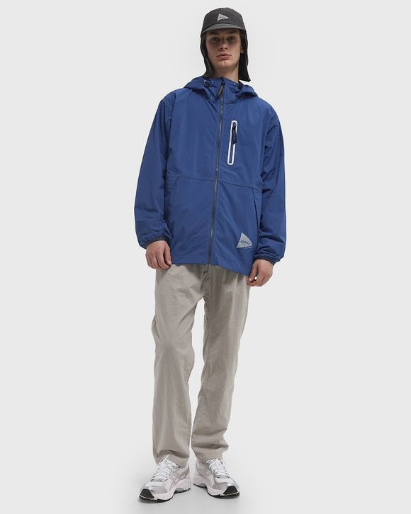 Gramicci x And Wander BRUSHED NYLON JACKET Blue | BSTN Store