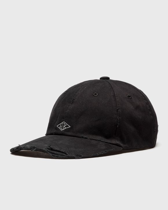 Distressed HK Diamond Embroidery Cap