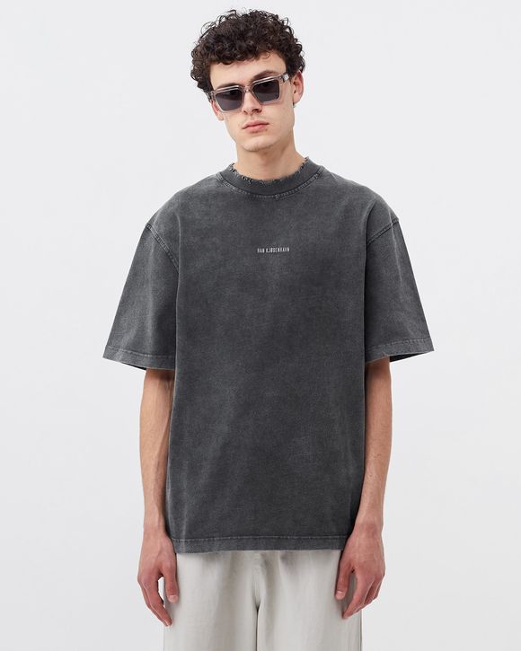 Distressed Tee Short Sleeve Logo