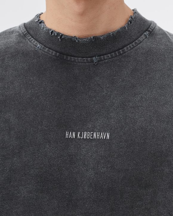 Distressed Tee Short Sleeve Logo