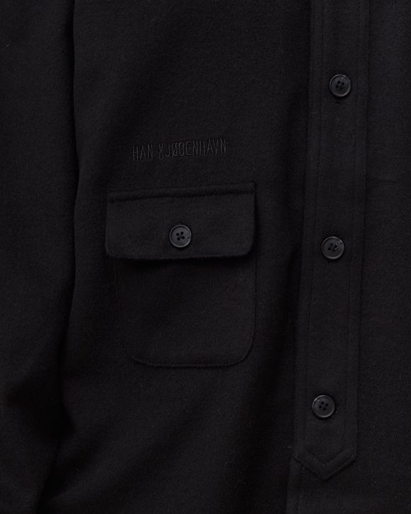 Wool Boxed Overshirt