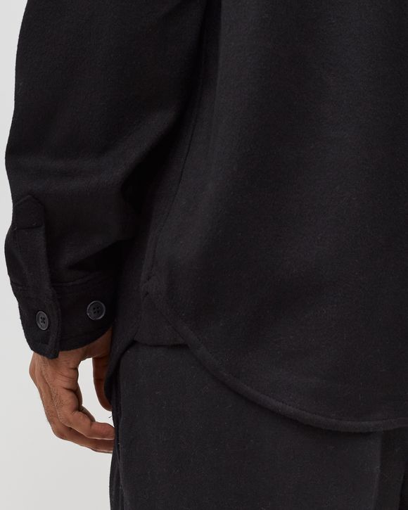 Wool Boxed Overshirt