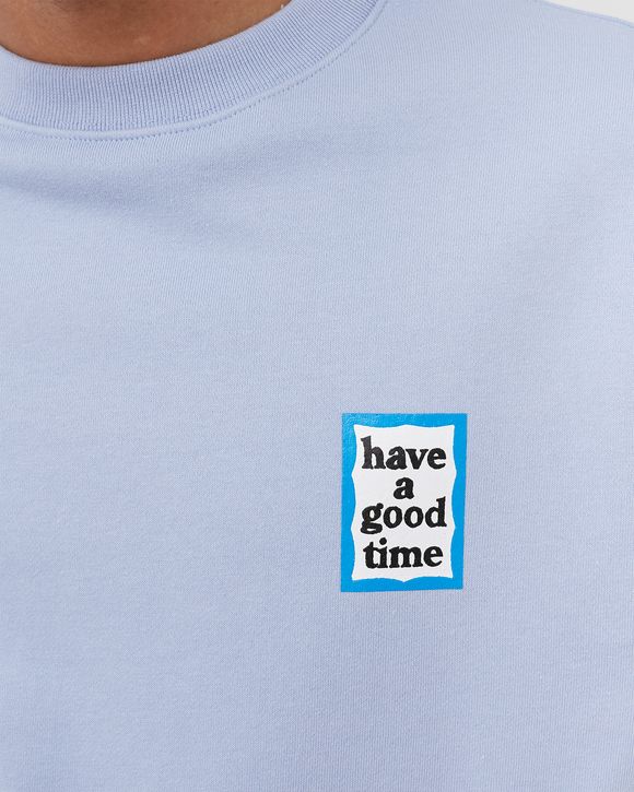 MINI BLUE FRAME CREWNECK