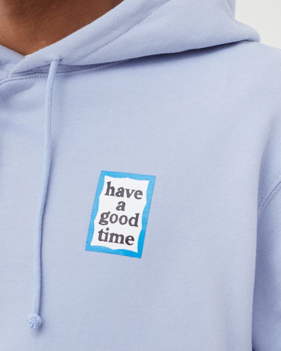 MINI BLUE FRAME PULLOVER HOODIE
