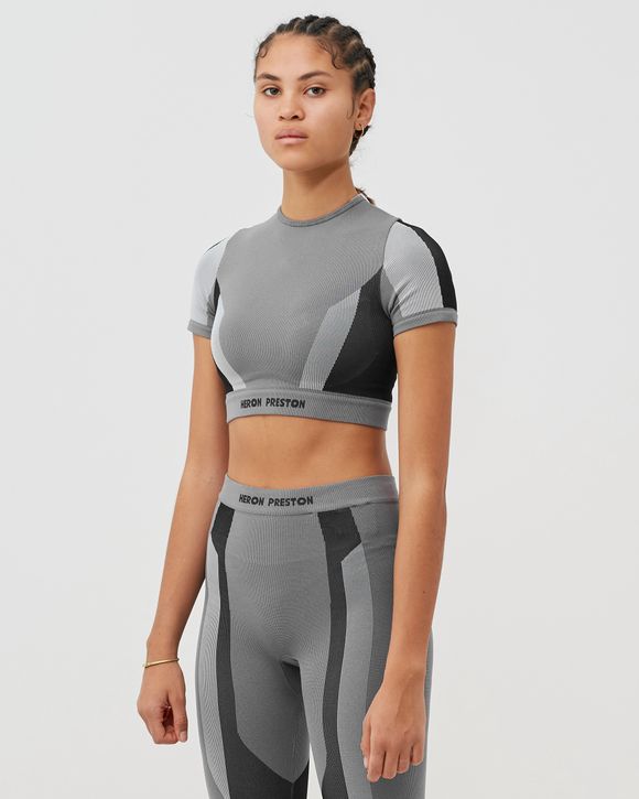 3D RIBBING SHORTSLEEVE TOP 