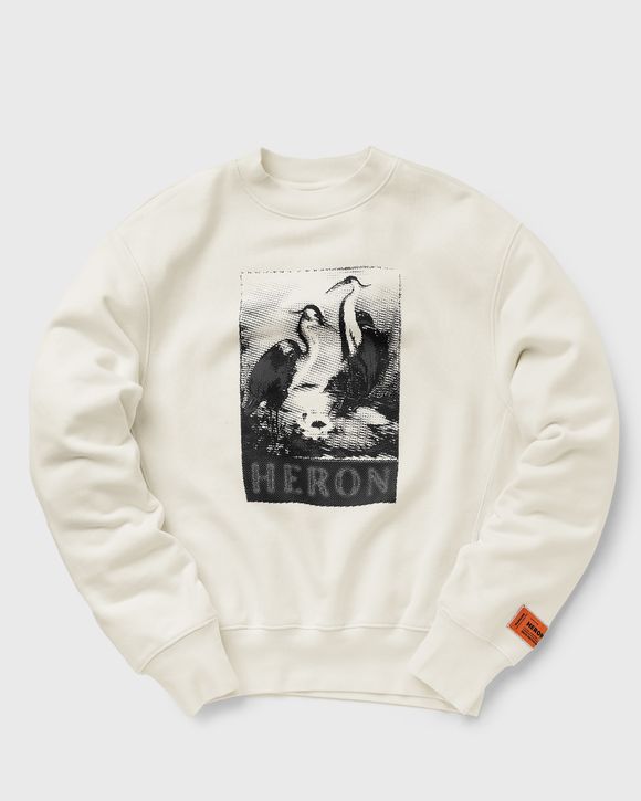 HALFTONE HERON CREWNECK