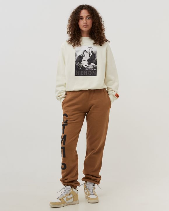 HALFTONE HERON CREWNECK