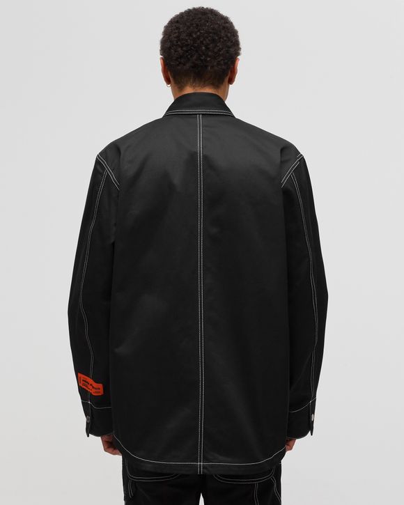 WHITE STITCH GHOST POCKET JKT