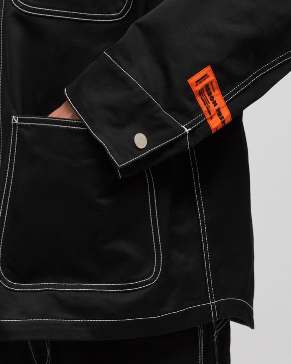 WHITE STITCH GHOST POCKET JKT