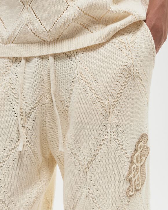 DIAMOND KNIT PANT