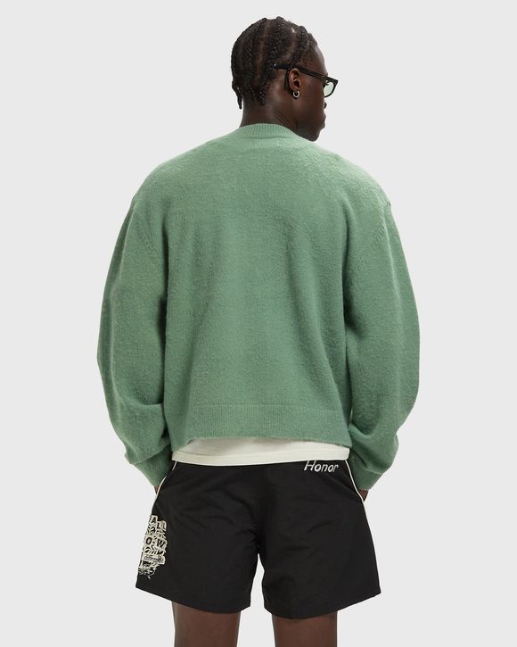 H BRUSHED KNIT CARDIGAN